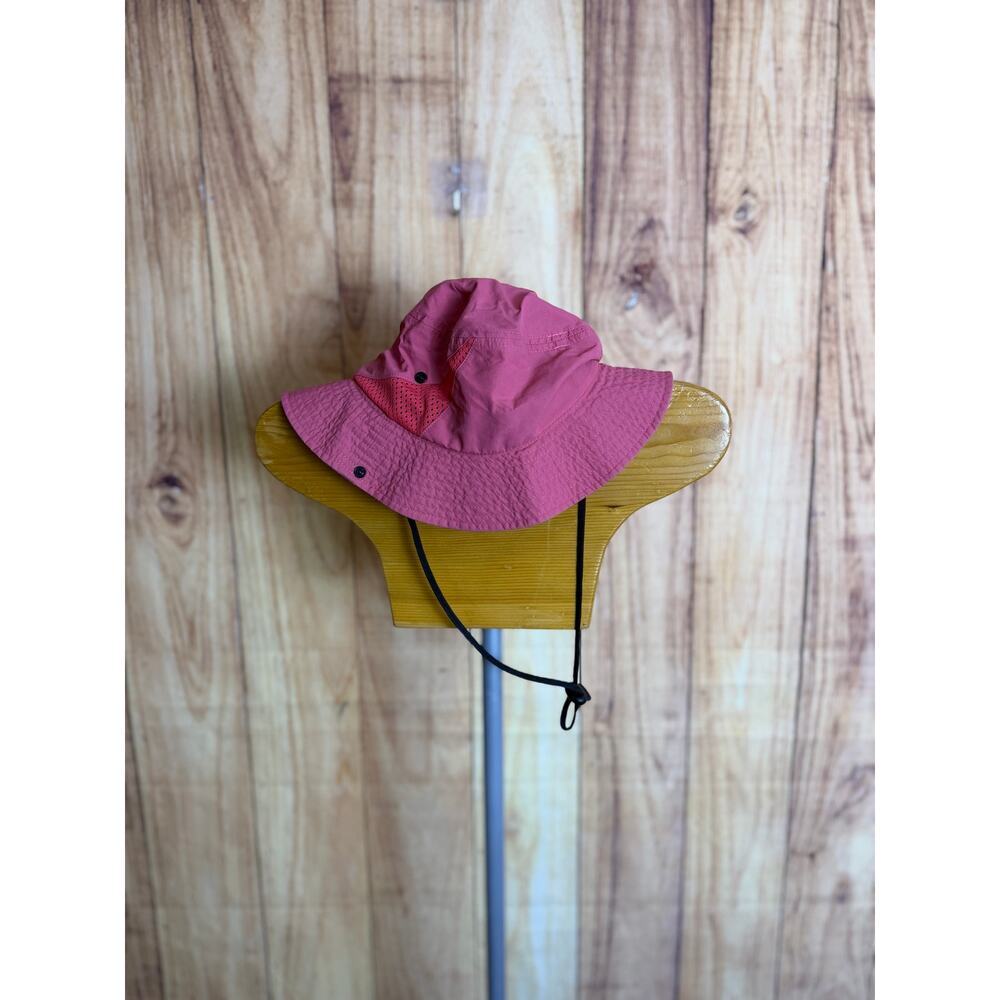 Broner Bucket Hat With Side Snaps Nylon Adjustable Women's Dusty Pink OSFM